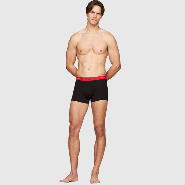 3 Pack Repeat Logo Waistband Trunks - Multi