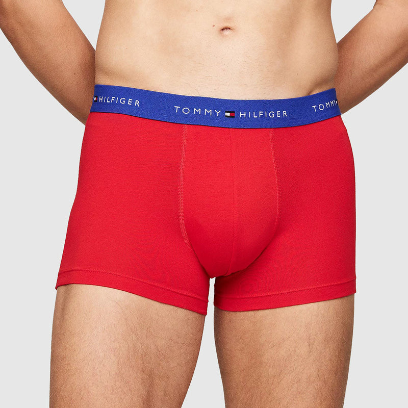 3 Pack Repeat Logo Waistband Trunks - Multi