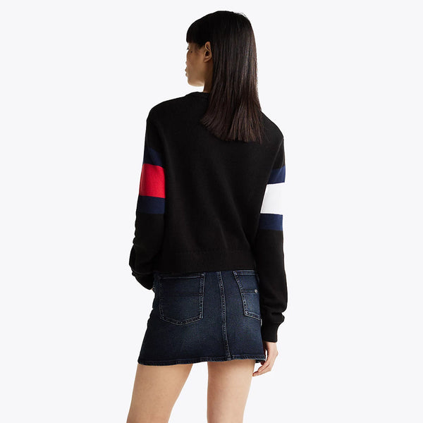 Flag Sweater - Black