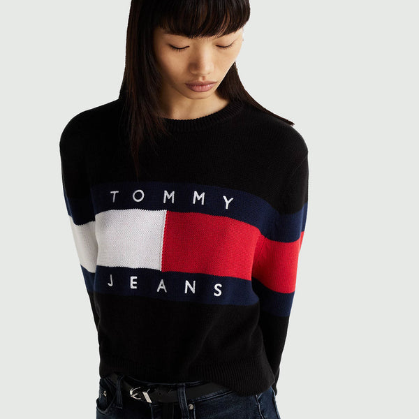 Flag Sweater - Black