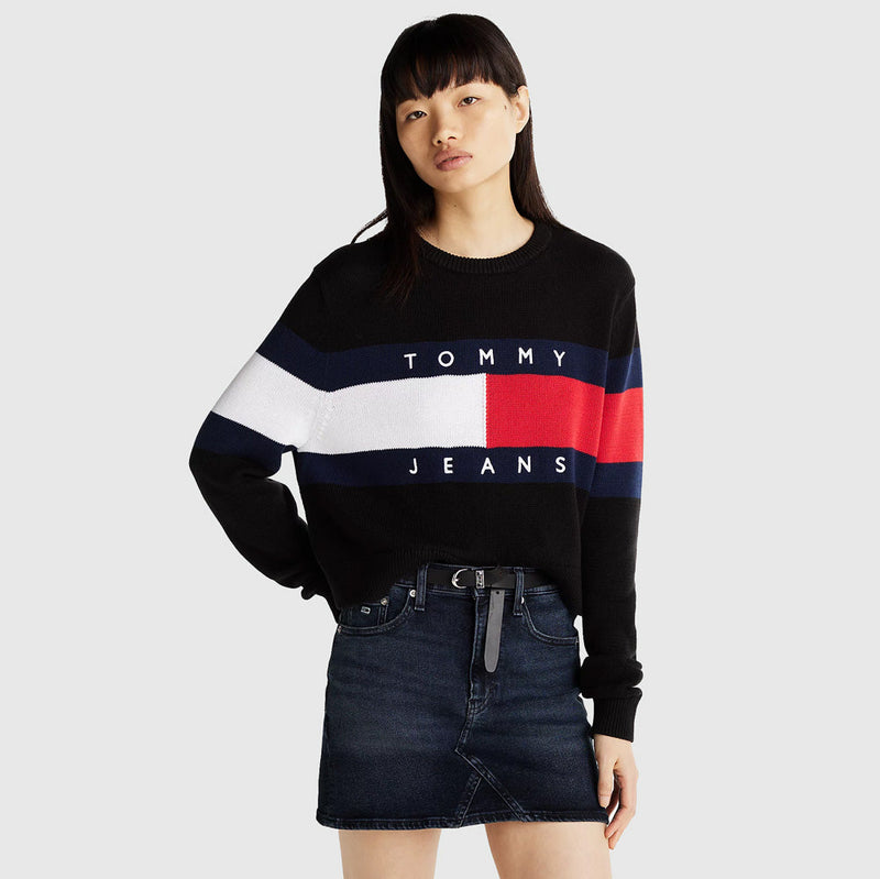 Flag Sweater - Black