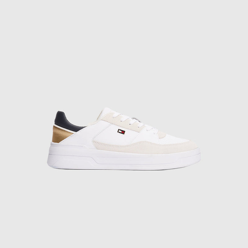 Essent Metallic Sneaker - White