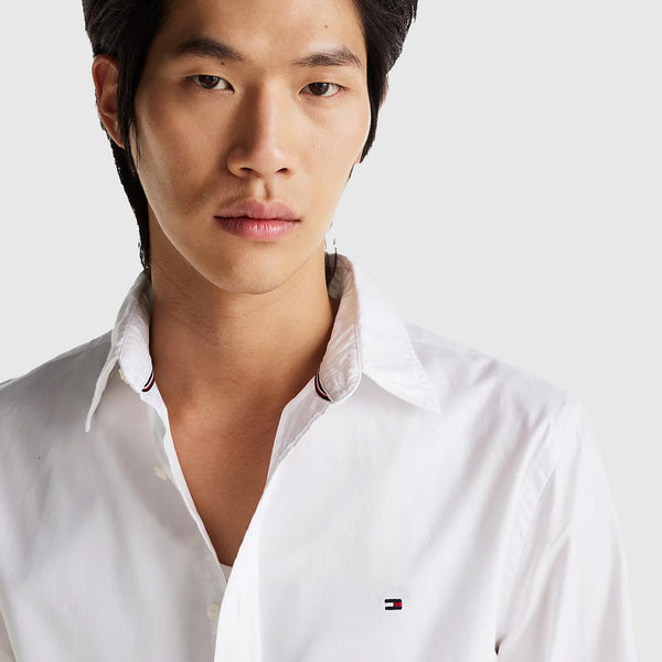 Poplin Collar Shirt - White