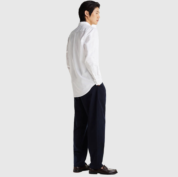 Poplin Collar Shirt - White