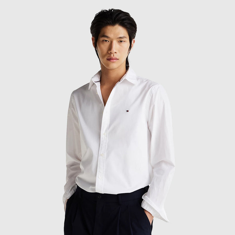 Poplin Collar Shirt - White