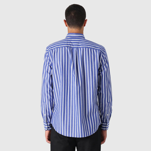 Poplin Stripe Shirt - Blue Multi