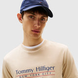 Center Hilfiger T- Shirt - Sandalwood