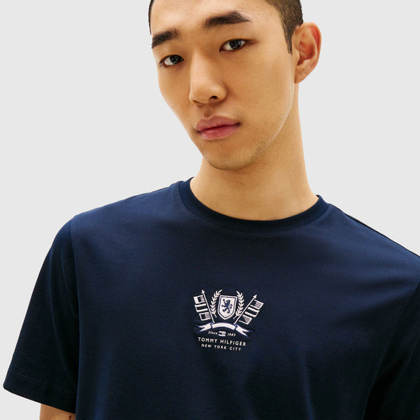 Hilfiger Crest T-Shirt - Navy