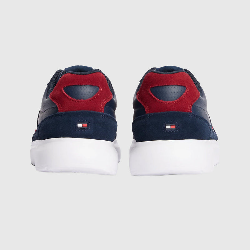 Light Stripes Cupsole Sneaker - Navy