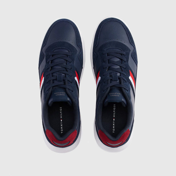 Light Stripes Cupsole Sneaker - Navy