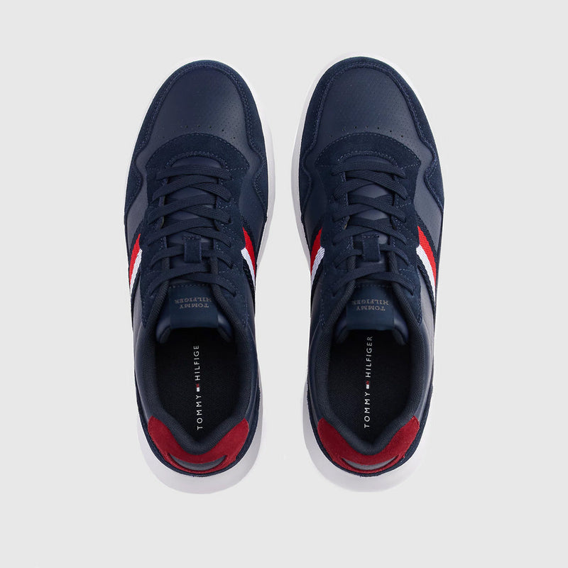 Light Stripes Cupsole Sneaker - Navy