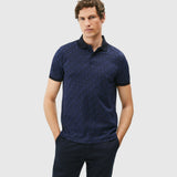 Monogram Print Golfer - Navy