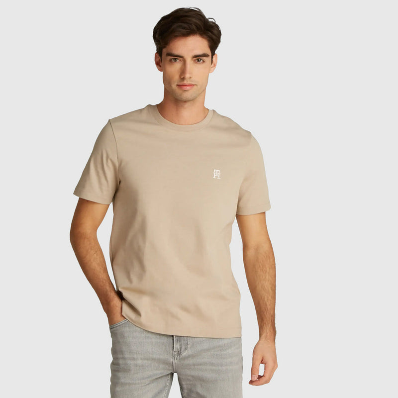 Monogram T-Shirt - Sandalwood