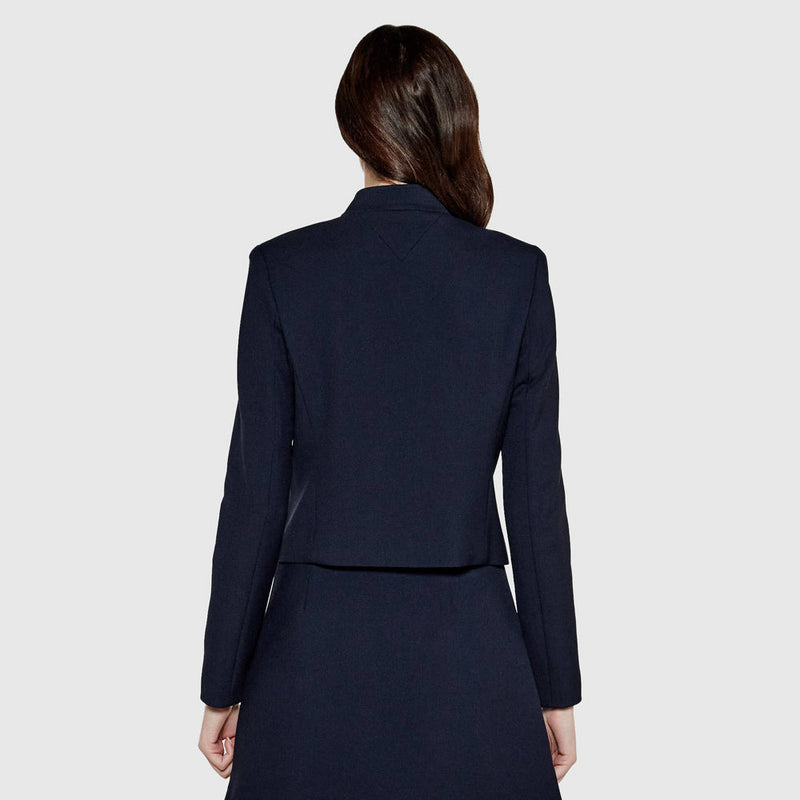Punto Short Blazer Jacket - Navy