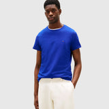 Slim Fit Stretch T- Shirt - blue