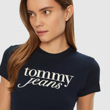 Slim Essential Logo T-Shirt - Navy