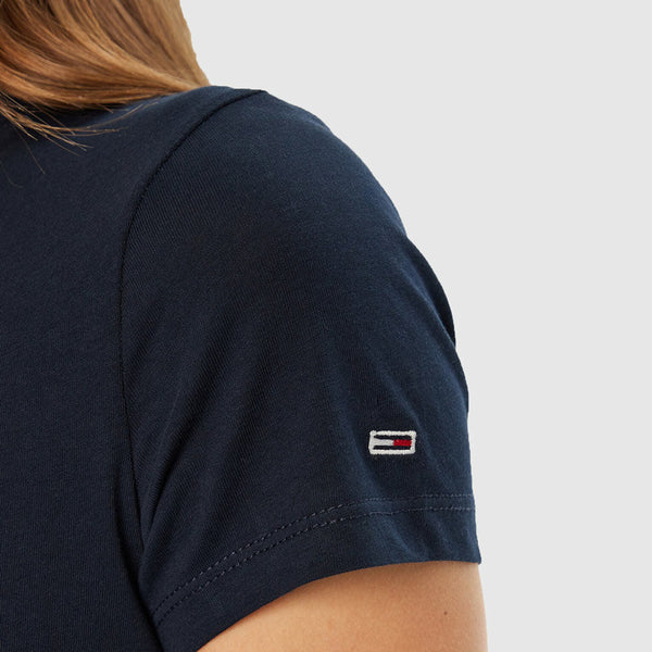 Slim Essential Logo T-Shirt - Navy
