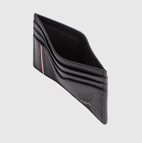 Leather Card Holder - Black