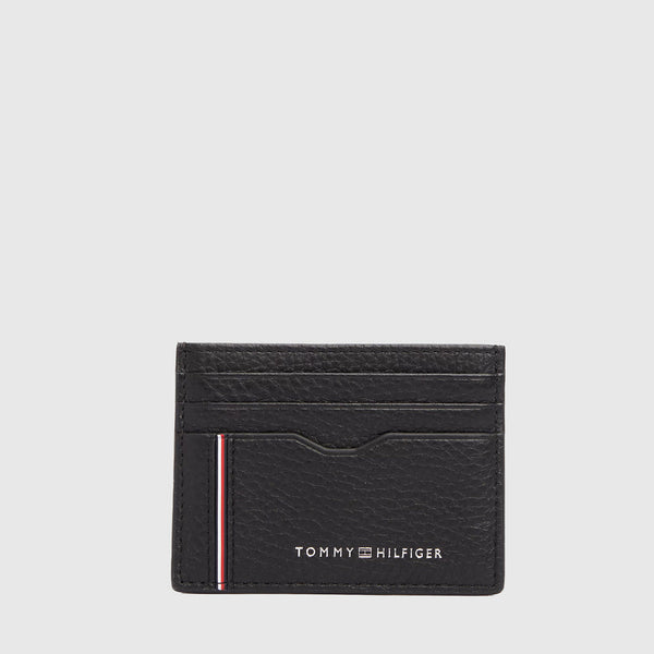 Leather Card Holder - Black