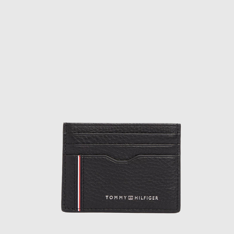 Leather Card Holder - Black