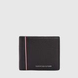 Leather Bidfold Wallet - Black