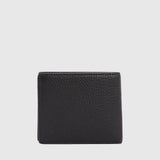 Leather Bidfold Wallet - Black