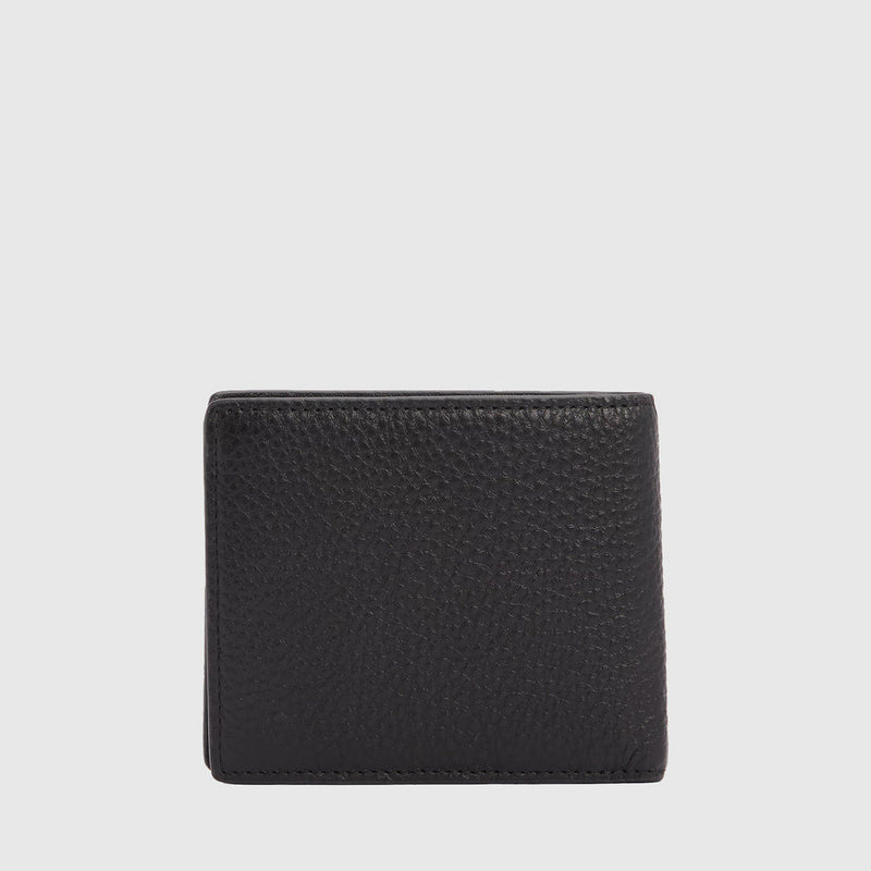 Leather Bidfold Wallet - Black