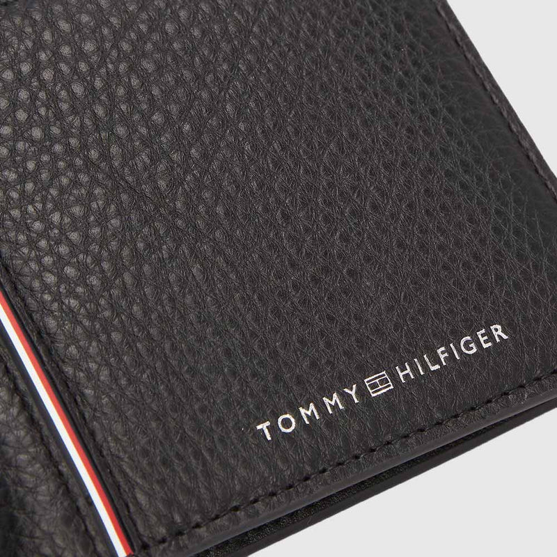 Leather Bidfold Wallet - Black