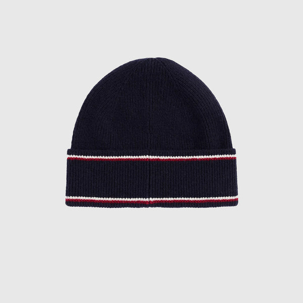 Wool Beanie - Navy