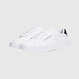 Leather Court Sneaker - White