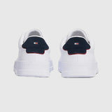 Leather Court Sneaker - White