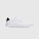 Leather Court Sneaker - White