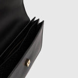 Heritage Flap Satchel - Black
