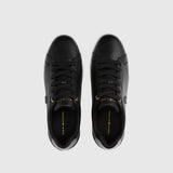 Platform Court Sneaker - Black