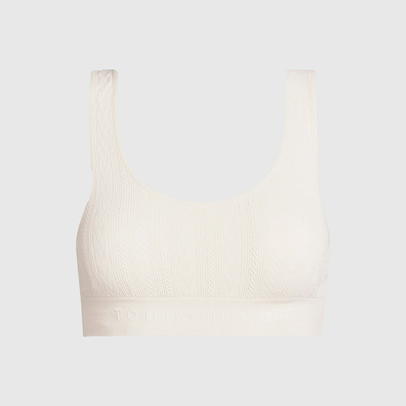 Unlined Bralette - Cream