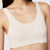 Unlined Bralette - Cream