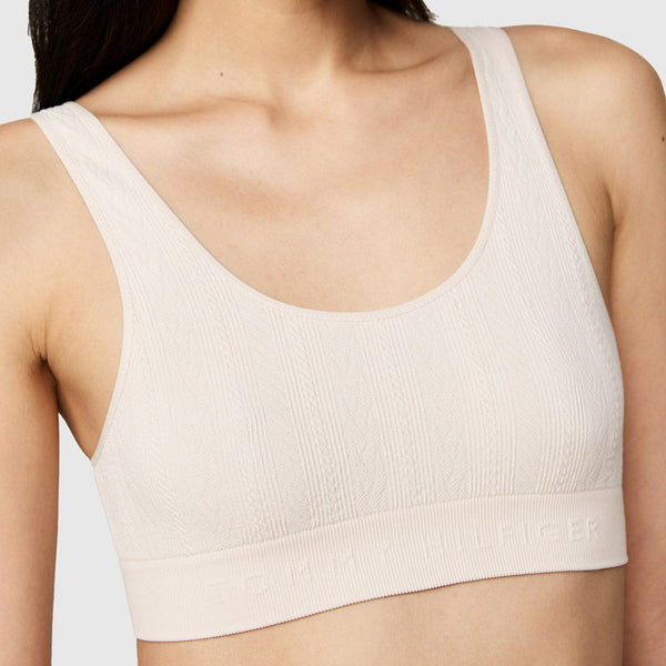 Unlined Bralette - Cream