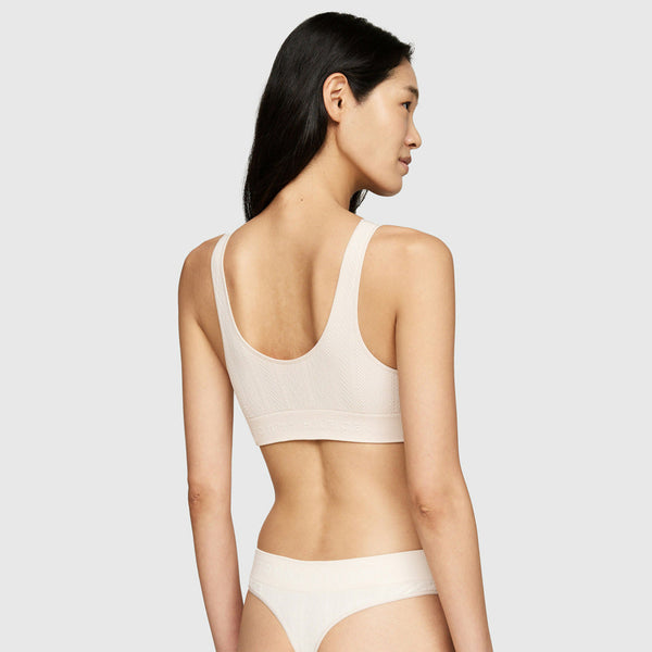 Unlined Bralette - Cream