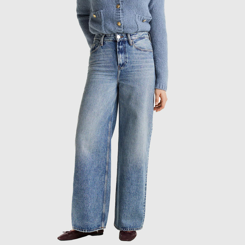 Wide Leg Jeans - Denim Light